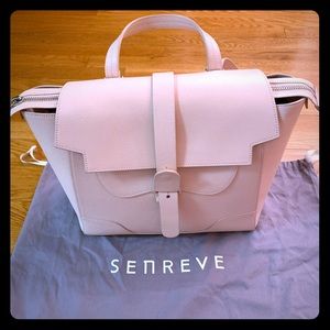 Large Senreve Maestra multi-way bag in Blush